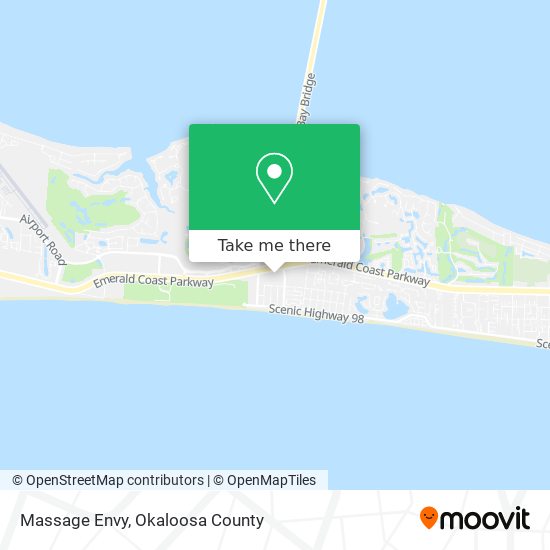 Mapa de Massage Envy