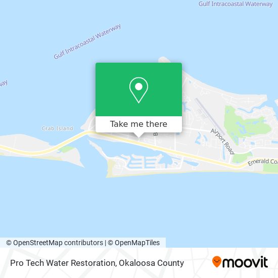 Pro Tech Water Restoration map