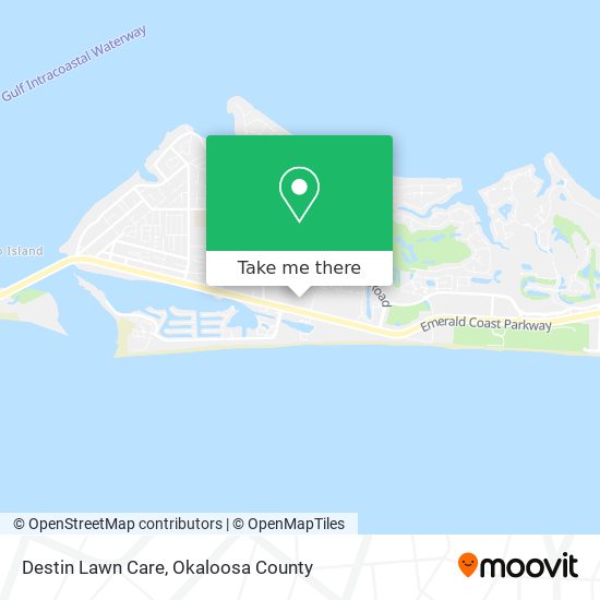 Destin Lawn Care map