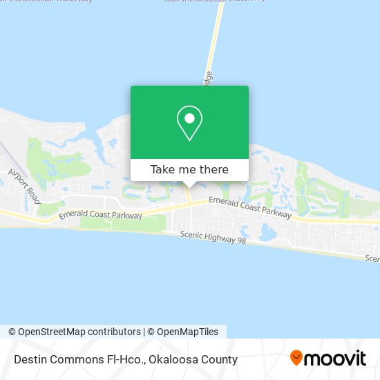 Destin Commons Fl-Hco. map