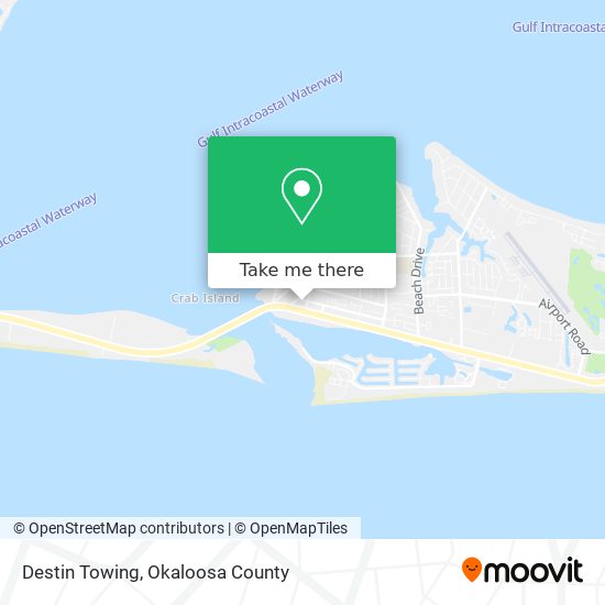 Mapa de Destin Towing