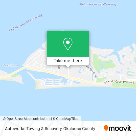 Autoworks Towing & Recovery map