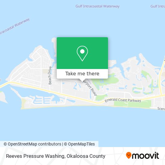 Mapa de Reeves Pressure Washing