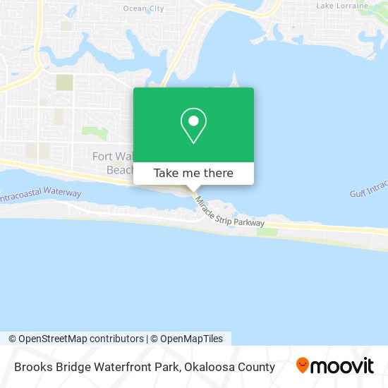 Brooks Bridge Waterfront Park map