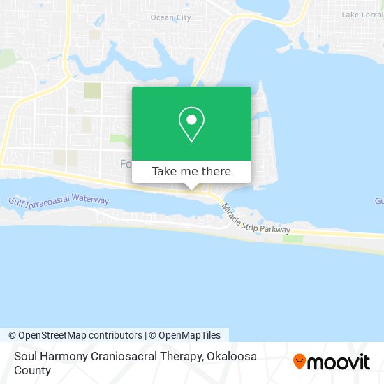 Soul Harmony Craniosacral Therapy map