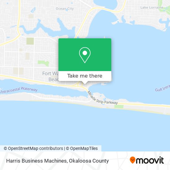 Harris Business Machines map