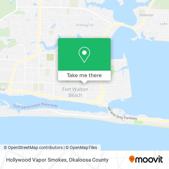 Hollywood Vapor Smokes map