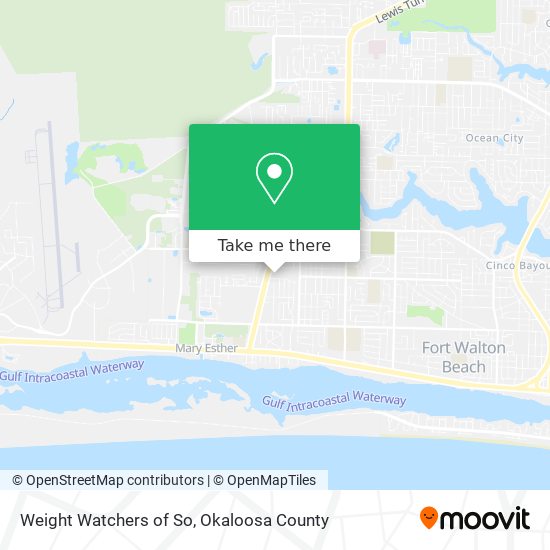 Weight Watchers of So map