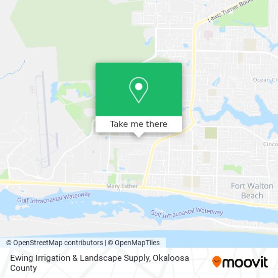 Ewing Irrigation & Landscape Supply map