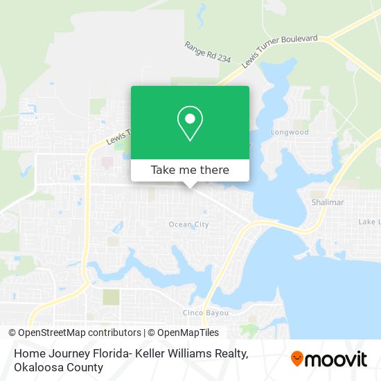 Home Journey Florida- Keller Williams Realty map