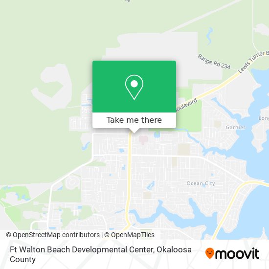 Mapa de Ft Walton Beach Developmental Center