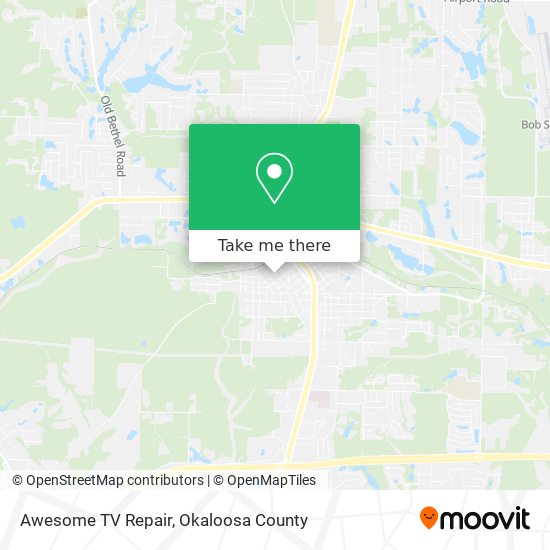 Mapa de Awesome TV Repair