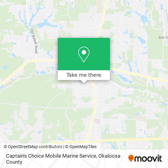 Mapa de Captain's Choice Mobile Marine Service