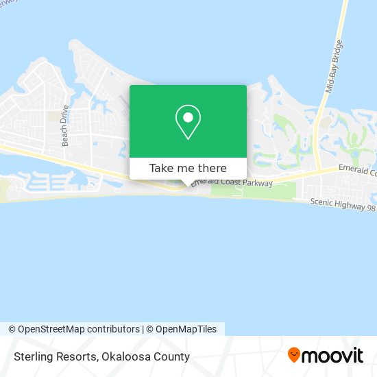 Sterling Resorts map