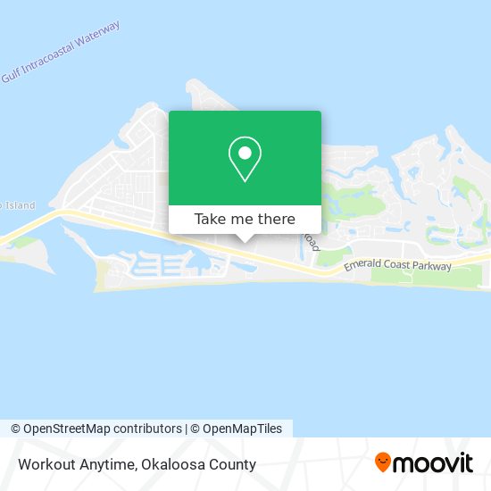 Workout Anytime map