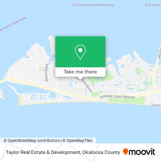 Taylor Real Estate & Development map