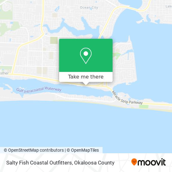 Mapa de Salty Fish Coastal Outfitters