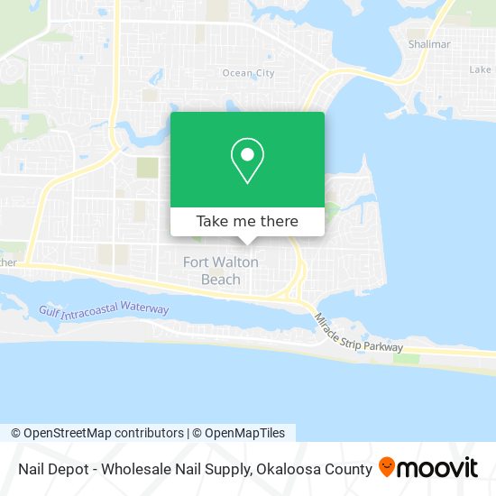 Nail Depot - Wholesale Nail Supply map
