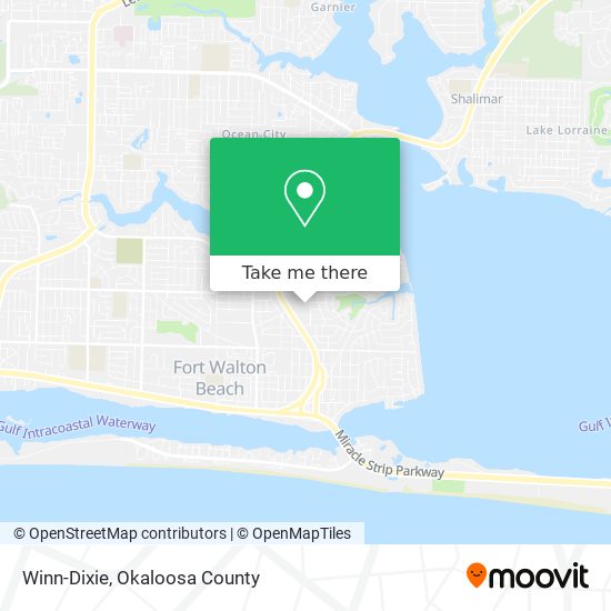 Winn-Dixie map