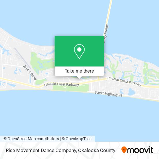 Rise Movement Dance Company map