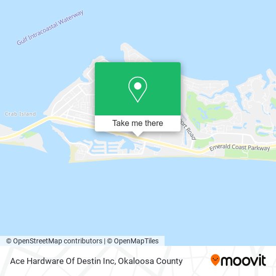 Mapa de Ace Hardware Of Destin Inc