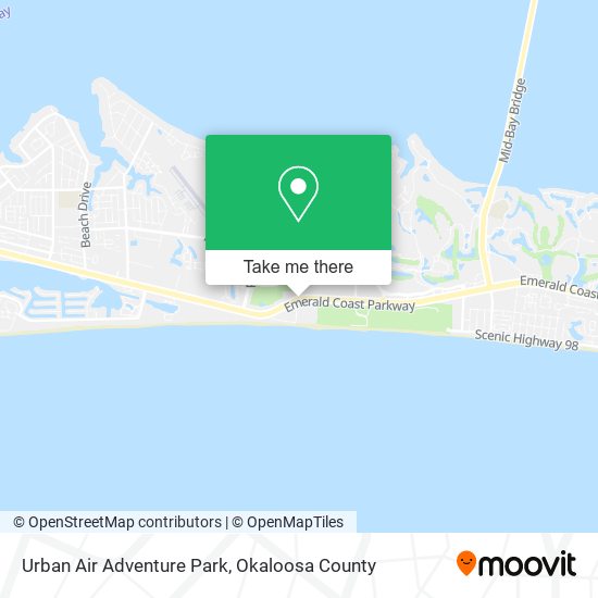 Urban Air Adventure Park map