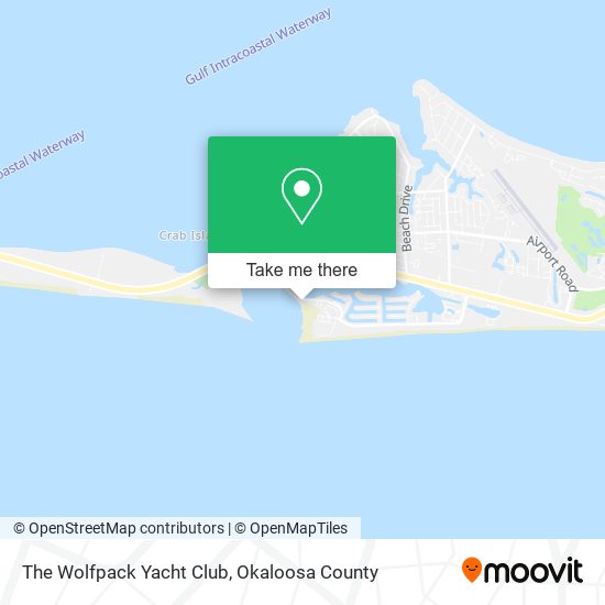 The Wolfpack Yacht Club map