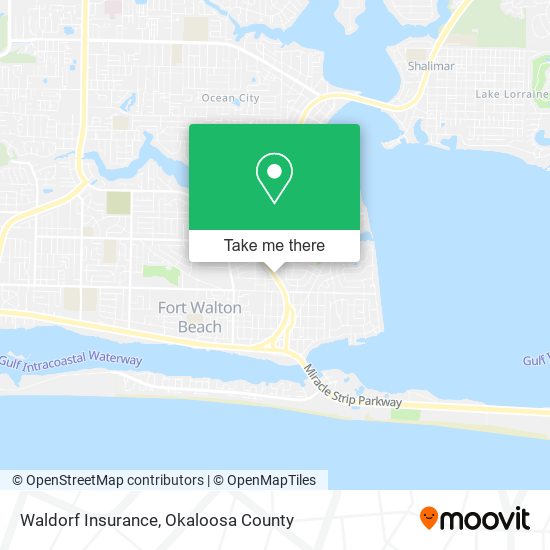 Waldorf Insurance map