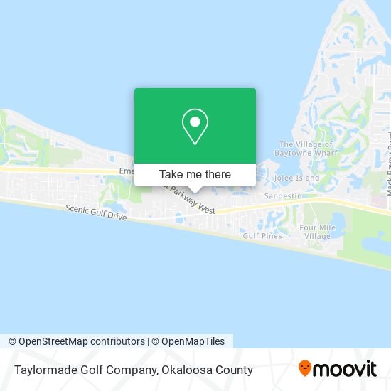 Taylormade Golf Company map