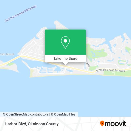 Harbor Blvd map