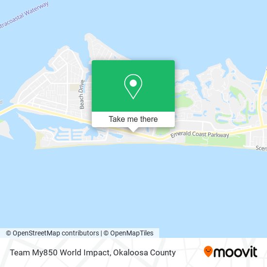 Team My850 World Impact map