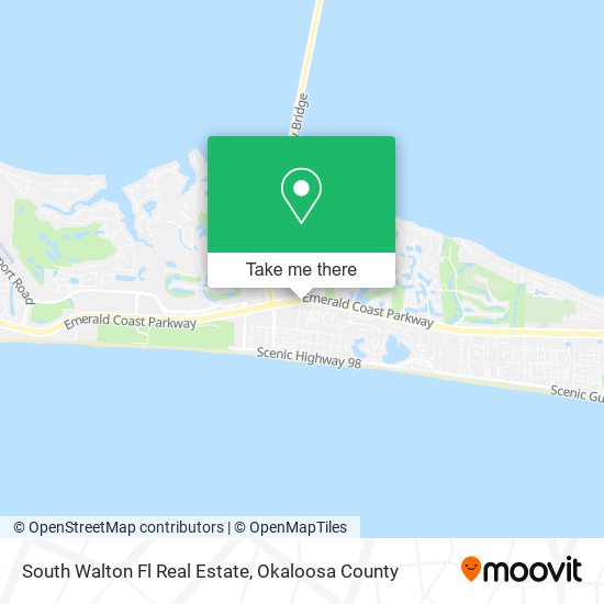 South Walton Fl Real Estate map