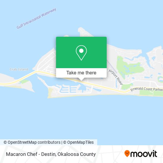 Macaron Chef - Destin map