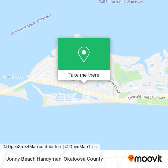 Jonny Beach Handyman map