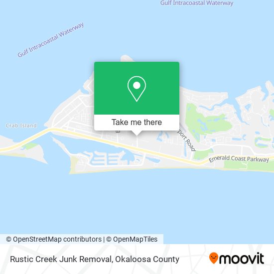 Rustic Creek Junk Removal map