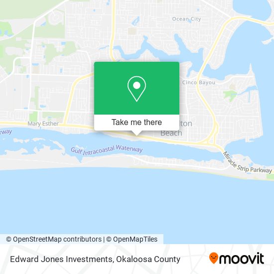 Edward Jones Investments map