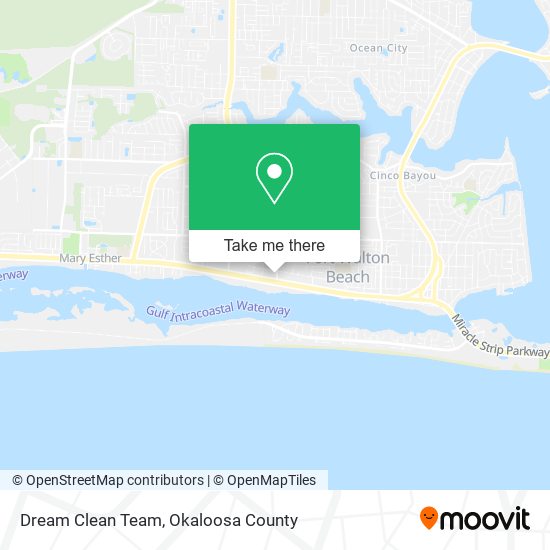 Dream Clean Team map