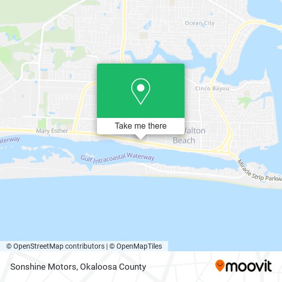 Sonshine Motors map