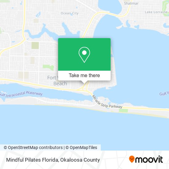 Mindful Pilates Florida map