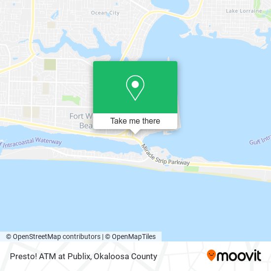 Mapa de Presto! ATM at Publix