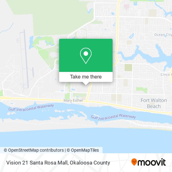 Vision 21 Santa Rosa Mall map