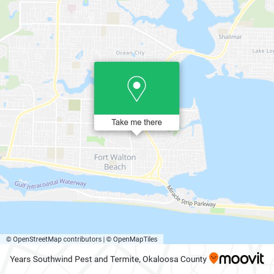 Mapa de Years Southwind Pest and Termite