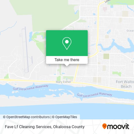 Fave Lf Cleaning Services map