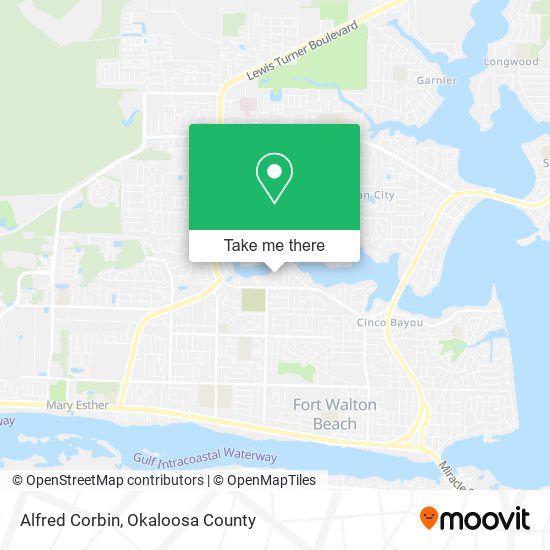 Alfred Corbin map