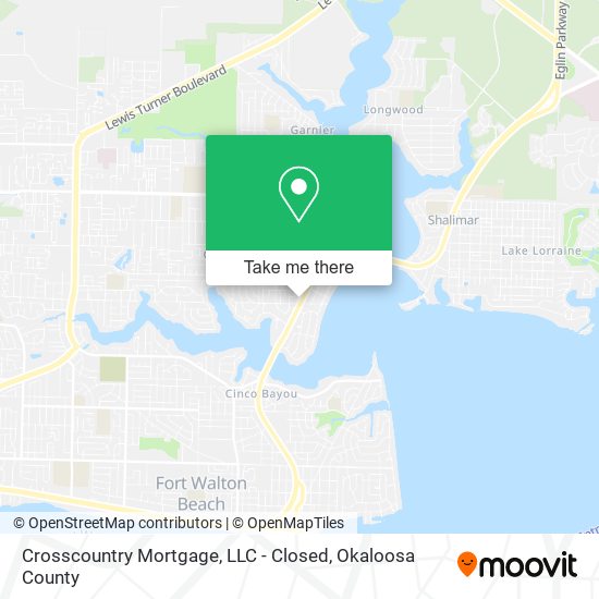 Mapa de Crosscountry Mortgage, LLC - Closed
