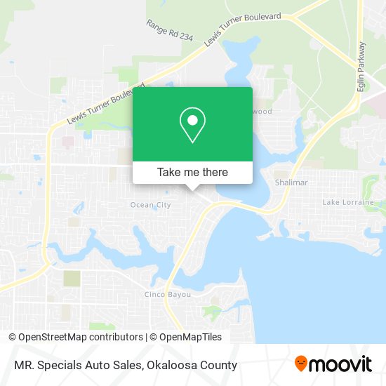 MR. Specials Auto Sales map