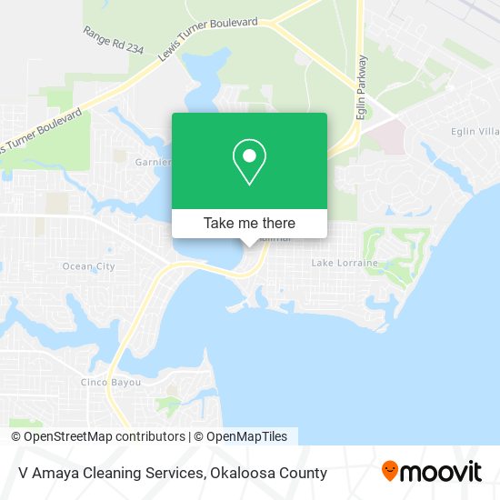 V Amaya Cleaning Services map