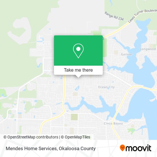 Mapa de Mendes Home Services
