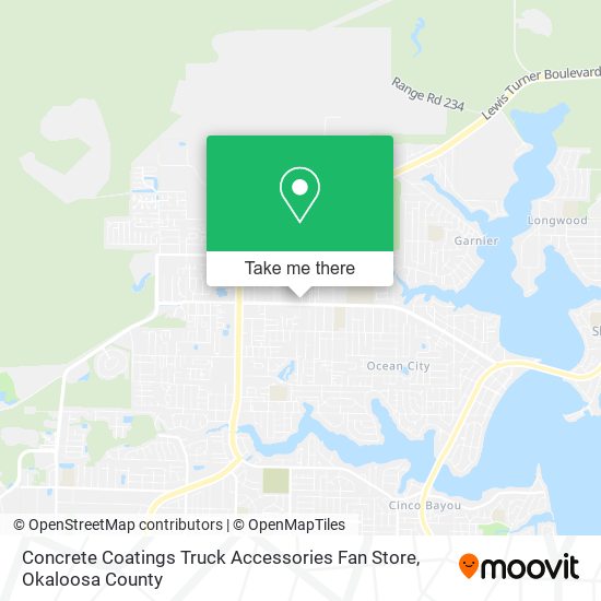 Concrete Coatings Truck Accessories Fan Store map