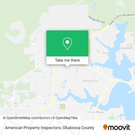 American Property Inspectors map